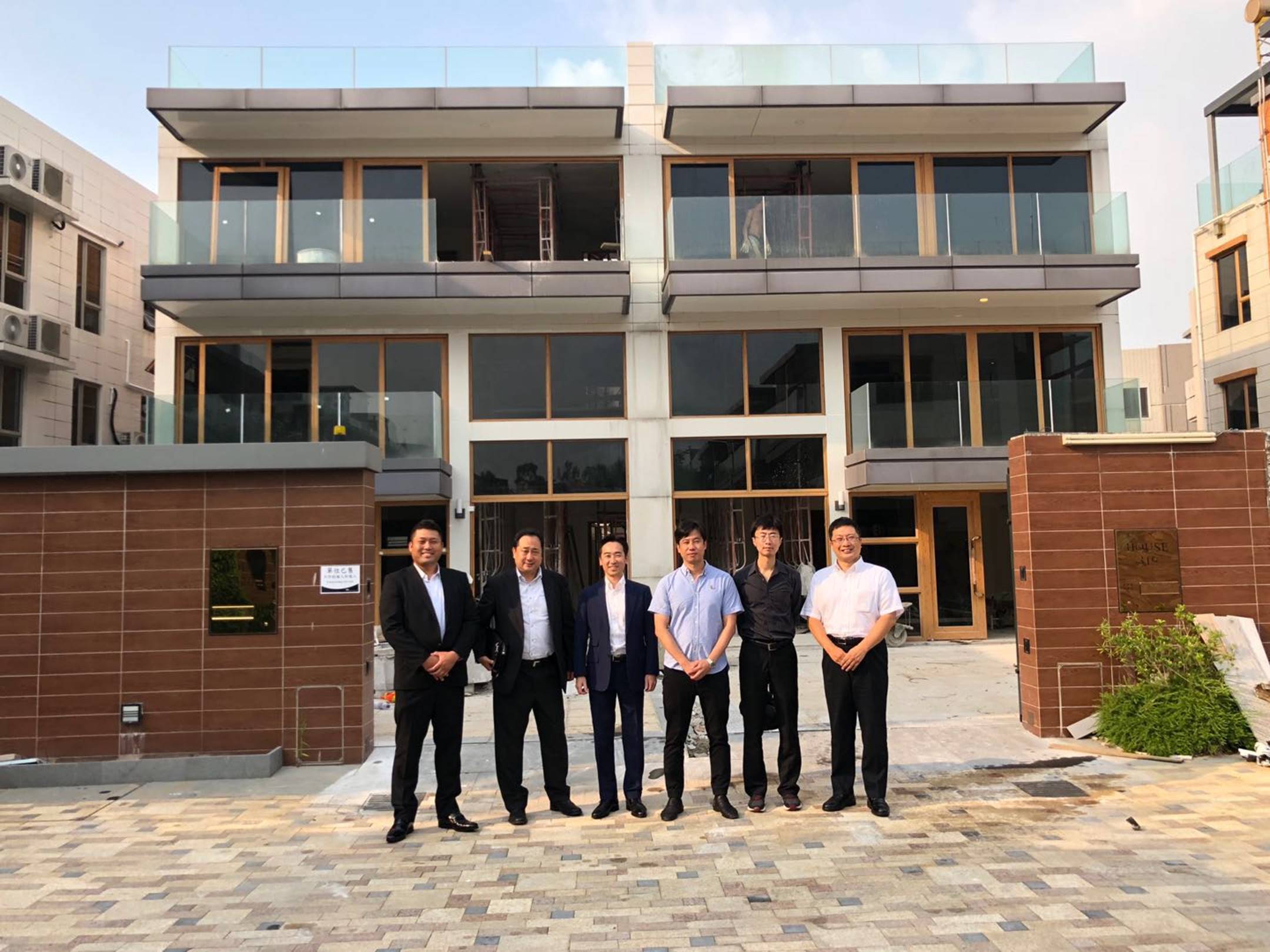 JAB中國香港別墅項目施工現場